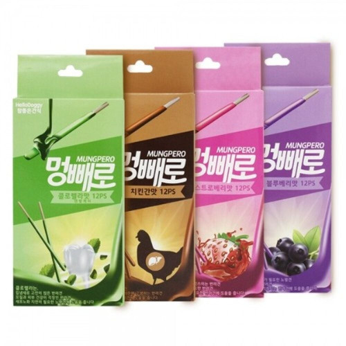 (3개묶음)(참좋은간식) 멍빼로 스트로베리
