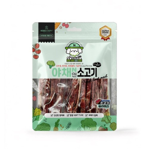 (2개묶음)야채앤 소고기 슬라이스 160g