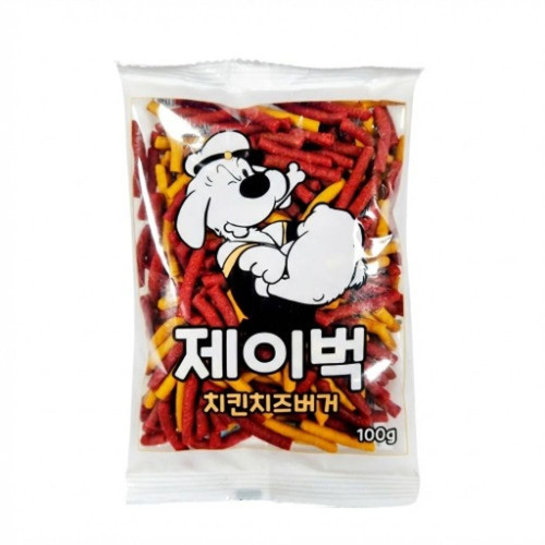 (10개묶음)(제이벅) 치킨치즈버거 100g