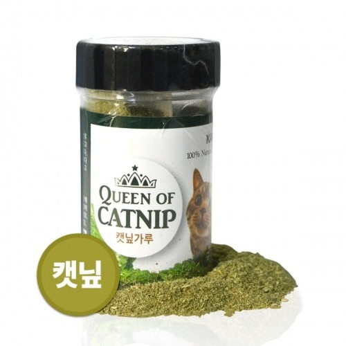 (3개묶음)(채널펫) 퀸오브 캣닢 가루
