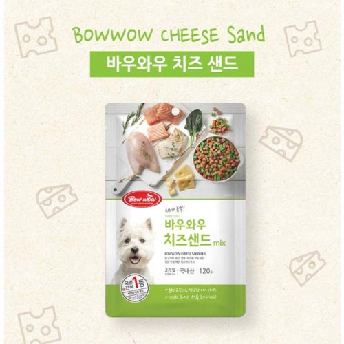 TBZ 바우와우 치즈샌드 믹스120g