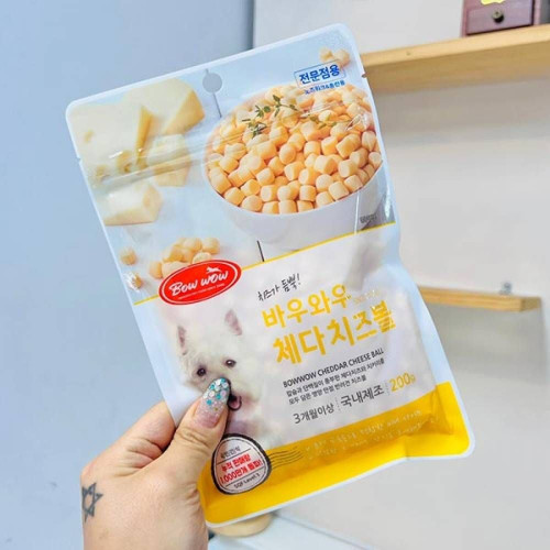 TBZ 바우와우 체다치즈볼 200g